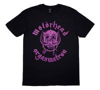 Motorhead Men's Orgasmatron Song Lyrics T-Shirt in Black | Size: Small Motorhead Black S
