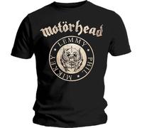 Motorhead Men's T-Shirt Undercover Seal Newsprint Black (XL)