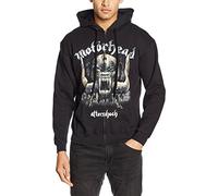 Motorhead Men's Warpig Zipped Hoodie, Black, XX-Large