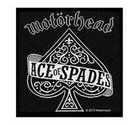Motorhead - Motorhead Patch Ace Of Spades band logo bew Official woven (10cm x 10cm) Accessory Size