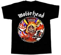 Motorhead Motrhead 1916 Kilmister Short-Long Sleeve Black Men T Shirt Black