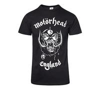 Motorhead Official Merchandise England Mens T Shirt (X-Large) Black