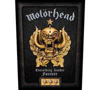 Motörhead Everything Louder Forever Back Patch black gold Onesize