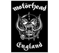 Motorhead Poster Warpig England Official Black Textile Flag 70cm x 106cm One Size