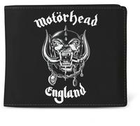 Motörhead England Men Wallet Black, Polyurethane,