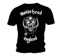 Motorhead T Shirt England Official Mens Black Tee Everything Louder Lemmy NEW