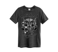 Motorhead T Shirt Snaggletooth new Official Unisex Amplified Vintage Charcoal