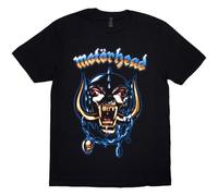 Motorhead Unisex Adult 50 Years Airbrush Warpig T-Shirt (L) (Black)