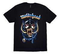 Motorhead Unisex Adult 50 Years Airbrush Warpig T-Shirt (M) (Black)