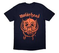 Motorhead Unisex Adult Good & Loud Back Print T-Shirt (XL) (Navy Blue)