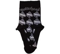 Motorhead Women's Ace Of Spades Repeat Ankle Socks in Black Motorhead Black One Size