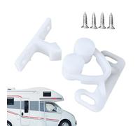 Motorhome Cabinet Door Catch Soft Shock Absorbing Storage Door Lock | RV Drawer Cabinet Roller Lock Mobile Home Cabinet Locks for RV Holiday Travel Home Office Car Travel