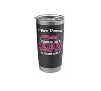 Motorhome Camping Retro Caravan Rv Trailer I Never Dreamed Stainless Steel Insulated Tumbler