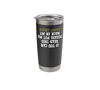 Motorhome Camping Retro Drunk If You Can Read This Please Stainless Steel Insulated Tumbler