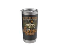 Motorhome Camping Retro If Lost Or Drunk Please Return to My Stainless Steel Insulated Tumbler