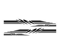 Motorhome Caravan Travel Trailer Camper Van Stripes Graphics Decals Car Stickers Decoration Sets