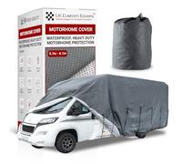Motorhome Cover 5.7-6.1m - Waterproof, Breathable 4-Ply, Heavy Duty, Grey | Keeps Your Motorhome Tour-Ready, Waterproof, Weatherproof, Breathable 4-Ply, UV Resistant, Secure Straps, Grey