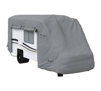 (660 x 235 x 275 cm) vidaXL Motorhome Covers Protective RV Cover Camper Cover Grey Non-woven Fabric