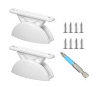 Motorhome Door Retainer - 2pcs Flame Retardant Performance, RV Door Limiter, Motorhome Doors Latch Brackets | Semicircular Business RV Retaining Catch Modification Accessories for Camping Car