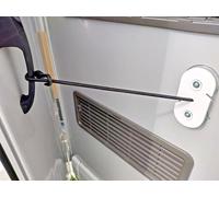 Motorhome Door Retainer Catch Stay Open Static Holder External Strap Universal for Caravan RV Stop Van Doors Flying Shut in the Wind Camping Accessories