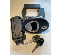 Motorhome Fap Oval Locker Door Lock - Black - Part No 30305.20