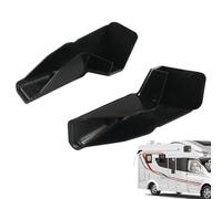 Motorhome Gutter Downpipes - 2 Pieces Rain Cover and Diverter - Left and Right Nozzle for RV Roof Rain Gutter | for Protection of Trailers, Awning and Sheds