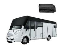 Motorhome Roof Cover - RV Top Protective Tarp, Trailer Roof Cover | 21X10 Ft Heavy Duty Waterproof Caravan Shield, Travel Trailer Winter Cover, Vehicle Canopy for Outdoor Protection