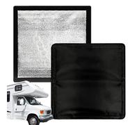 Motorhome Roof Roof Shade - Pack of 2 Reflective Universal Magnetic Roller Blind - Car Roller Blind - for Indoor Camping House Cargo Travel Daily