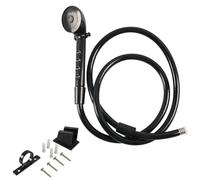 Motorhome Shower Pipe 1.5M Anti Corrosions Flexible Tubing Ergonomic Showerhead Multiple Sprayed Modes Bath Essential Motorhomes Shower Hose Fittings
