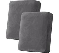 motorhome stretch seat covers 1 Seater-2PC Slipcovers Stretch Velvet, Universal for Individual Cushion with Elastic Bottom
