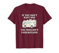 Motorhome T Shirts You Wouldn't Understand T-Shirt, Men, Burgundy, Medium
