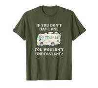 Motorhome T Shirts You Wouldn't Understand T-Shirt, Men, Olive Green, Small