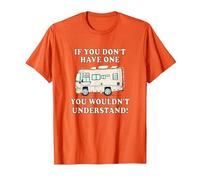 Motorhome T Shirts You Wouldn't Understand T-Shirt, Men, Orange, XX-Large