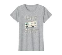 Motorhome T Shirts You Wouldn't Understand T-Shirt, Women, Heather Grey, Medium