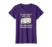 Motorhome T Shirts You Wouldn't Understand T-Shirt, Women, Purple, Large
