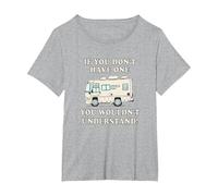 Motorhome T Shirts You Wouldn't Understand T-Shirt, Women's Plus, Heather Grey, 5X