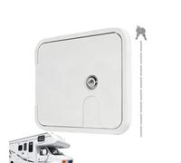 Motorhome Tailgate - Rust Proof Cover for Vanity Motorhome - Door Cable Door Door Door - for Inspection of Interior Cables of Vehicles in the Floor