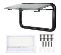 Motorhome Window Ventilation Solution - Durable Side and Roof Hatch for Caravans and Motorhomes