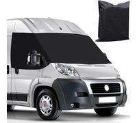 Motorhome Windscreen Cover for Fiat Ducato 2006-2024 | Peugeot Boxer | Citroen Relay - [Improved Length 210CM], 600D Oxford Cloth, All Season Protection, Easy Installation, Includes Storage Bag