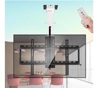 Motorised Ceiling Tv Stand With Remote Control, Hanging Tv Stand, Motorised Tv Lift And Memory For 32‘ - 75' Tvs,B