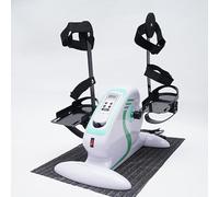 Motorised Exercise Cycle Cushion for Disabled and Disabled Carriers, Electric Pedal Board with Leg Protection Bracket for Elderly People