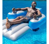 Motorised Pool Float, Electric Pool Float, Motorized Floaties with 360-Degree Rotatable Electric Propeller, for Pools, Lakes and Parties