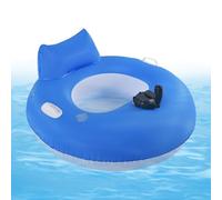 Motorised Swimming Pool Floats, Comfortable Inflatable Water Floats for Women - Comfortable Portable Mattress for Men Women Beach Summer Water Activities