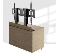 Motorised Tv Bracket Stand, Electric Tv Lift, Motorised Tv Bracket With Remote And Memory Manual Control, Dual Motor Lift Stroke 130Cm, For 55" To 100" Tvs Up To 120Kg