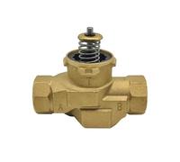 Motorized 2-way/3-way Body Brass VC6013 Three Lines Two controls/VC4013 Three Lines one Control 220VAC(2-Way,DN25)