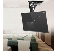 Motorized Adjustable TV Ceiling Mount with Smart Memory Function Universal Support for 75" TVs Tilt & Swivel Design for Optimal Viewing Experience