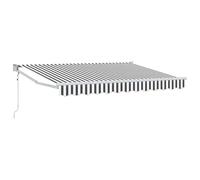 Motorized Awning 3x2.5m with Remote Control - Yellow Canopy for Patio Garden Deck - Waterproof UV Protection Easy Installation - Perfect Sunshade Solution
