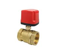 Motorized Ball 2-Wire/3-Wire Waterproof IP65 2-Way/3-Way DN15 DN20 DN25 Ball s Female Thread 12V 24V 220V(3-WAY-DC12V-CR02,2 Inch)