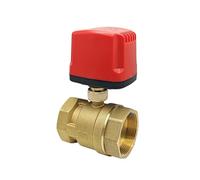 Motorized Ball Valve 2-Wire/3-Wire Waterproof IP65 2-Way/3-Way DN15 DN20 DN25 Ball Valves Female Thread 12V 24V 220V(1-1/2",2-Way_DC24V_CR02)