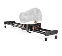 Motorized Camera Slider, 23.6 in Camera Video Track Rail Alloy Motorized Electric Slider Time-Lapse and Interview Photography with Remote Controller for Smart Phone Cam